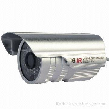 CCTV HD Camera, 1/3-inch Color Sony Super HAD II CCD, 700TVL Sensor, 30m IR Distance, 48pcs IR LED